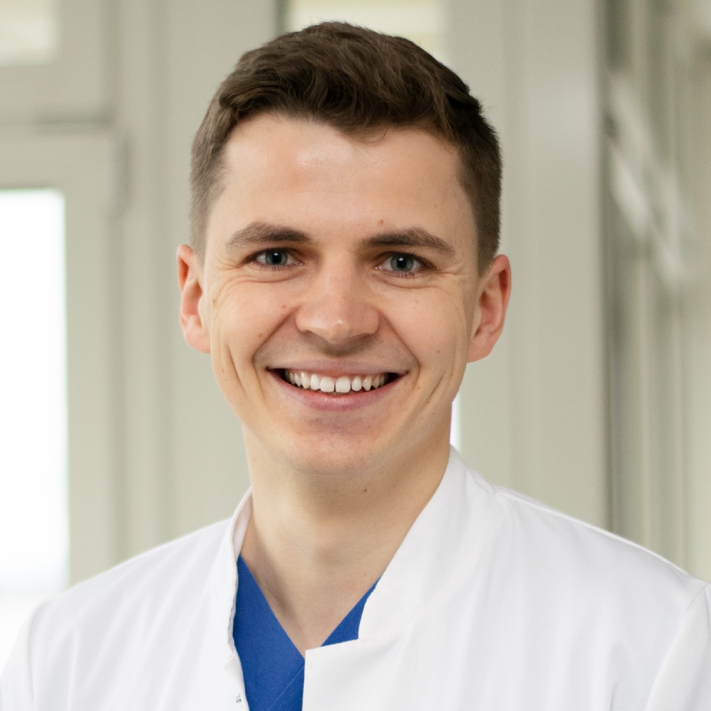 Peter Scheuenstuhl im Klinikum Fürth