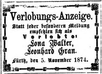 Datei:Gran, Leo Verlobung 1874.png