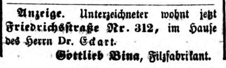 Datei:Anzeige Bina FÜ-Tagblatt 1858.png