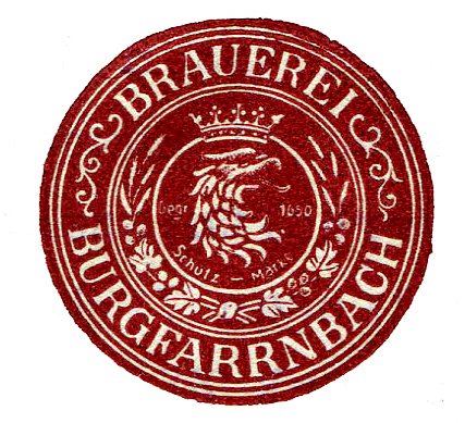 Datei:Brauerei Burgfarrnbach Logo 1928.jpg