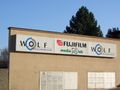 Reklame und Sitz von Wolf Werbung in der Frankenstr. <span class="smw-highlighter" data-type="8" data-state="inline" data-title="Hinweis" title="Urheber: Doc BenditLizenz: CC BY-SA 3.0"><span class="smwtticon note"></span><span class="smwttcontent">Urheber: <!--LINK'" 2:115--><br><br>Lizenz: CC BY-SA 3.0</span></span>