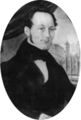 William Wilson, erster Lokführer Deutschlands <span class="smw-highlighter" data-type="8" data-state="inline" data-title="Hinweis" title="Urheber: unbekannter MalerLizenz: CC BY-SA 3.0"><span class="smwtticon note"></span><span class="smwttcontent">Urheber: unbekannter Maler<br>Lizenz: CC BY-SA 3.0</span></span>