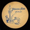 Bierdeckel mit Werbung von der Brauerei Geismann <span class="smw-highlighter" data-type="8" data-state="inline" data-title="Hinweis" title="Urheber: Brauerei GeismannLizenz: CC BY-SA 3.0"><span class="smwtticon note"></span><span class="smwttcontent">Urheber: <!--LINK'" 0:45--><br><br>Lizenz: CC BY-SA 3.0</span></span>