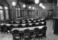 Sitzungssaal des Stadtrates, um 1988. <span class="smw-highlighter" data-type="8" data-state="inline" data-title="Hinweis" title="Urheber: unbekanntLizenz: CC BY-SA 3.0"><span class="smwtticon note"></span><span class="smwttcontent">Urheber: unbekannt<br><br>Lizenz: CC BY-SA 3.0</span></span>