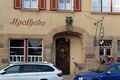 Apotheke in Burgfarrnbach am Kapellenplatz 1, 2018 <span class="smw-highlighter" data-type="8" data-state="inline" data-title="Hinweis" title="Urheber: Kamran SalimiLizenz: CC BY-SA 3.0"><span class="smwtticon note"></span><span class="smwttcontent">Urheber: <!--LINK'" 0:12--><br><br>Lizenz: CC BY-SA 3.0</span></span>