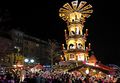 Weihnachtsmarkt auf der Fürther Freiheit mit Glühwein-Pyramide, Dez. 2019 <span class="smw-highlighter" data-type="8" data-state="inline" data-title="Hinweis" title="Urheber: Kamran SalimiLizenz: CC BY-SA 3.0"><span class="smwtticon note"></span><span class="smwttcontent">Urheber: <!--LINK'" 0:26--><br><br>Lizenz: CC BY-SA 3.0</span></span>