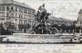 Ansichtskarte mit dem Centaurenbrunnen, gel. 1900 <span class="smw-highlighter" data-type="8" data-state="inline" data-title="Hinweis" title="Urheber: unbekanntLizenz: CC BY-SA 3.0"><span class="smwtticon note"></span><span class="smwttcontent">Urheber: unbekannt<br><br>Lizenz: CC BY-SA 3.0</span></span>