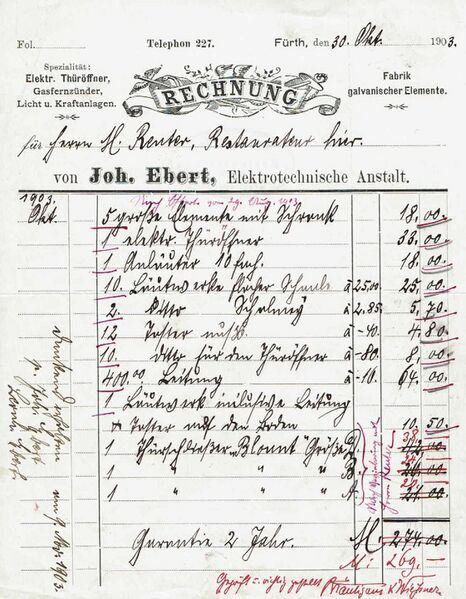 Datei:Rechnung Johann Ebert 1903.jpg