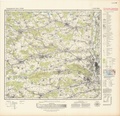 Topographische Karte 1960
