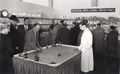Vorführtisch des Göso-Messestands bei der Nürnberger Spielwarenmesse 1953 <span class="smw-highlighter" data-type="8" data-state="inline" data-title="Hinweis" title="Urheber: Fa. GösoLizenz: CC BY-SA 3.0"><span class="smwtticon note"></span><span class="smwttcontent">Urheber: Fa. Göso<br><br>Lizenz: CC BY-SA 3.0</span></span>