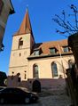 Kirche St. Matthäus in <a class="mw-selflink selflink">Vach</a> im Jahr 2019 <span class="smw-highlighter" data-type="8" data-state="inline" data-title="Hinweis" title="Urheber: Web TrefoilLizenz: CC BY-SA 3.0"><span class="smwtticon note"></span><span class="smwttcontent">Urheber: <!--LINK'" 2:229--><br><br>Lizenz: CC BY-SA 3.0</span></span>