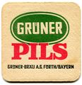 Bierdeckel der <a class="mw-selflink selflink">Brauerei Grüner</a> <span class="smw-highlighter" data-type="8" data-state="inline" data-title="Hinweis" title="Urheber: Brauerei GrünerLizenz: CC BY-SA 3.0"><span class="smwtticon note"></span><span class="smwttcontent">Urheber: <a class="mw-selflink selflink">Brauerei Grüner</a><br>Lizenz: CC BY-SA 3.0</span></span>