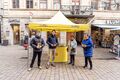 Infostand der FDP in der Innenstadt, Feb 2026 <span class="smw-highlighter" data-type="8" data-state="inline" data-title="Hinweis" title="Urheber: Kamran SalimiLizenz: CC BY-SA 4.0"><span class="smwtticon note"></span><span class="smwttcontent">Urheber: <!--LINK'" 0:51--><br><br>Lizenz: CC BY-SA 4.0</span></span>