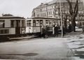 Bahnhofanlage, Wendeschleife der Straßenbahn. Im Hintergrund sind die Häuser Bahnhofplatz 3 und ... <span class="smw-highlighter" data-type="8" data-state="inline" data-title="Hinweis" title="Bahnhofanlage, Wendeschleife der Straßenbahn. Im Hintergrund sind die Häuser Bahnhofplatz 3 und Bahnhofstr. 10 erkennbar. Aufnahme 1961Urheber: Bruno Siegert, FürthLizenz: CC BY-SA 3.0"><span class="smwtticon note"></span><span class="smwttcontent">Bahnhofanlage, Wendeschleife der Straßenbahn. Im Hintergrund sind die Häuser Bahnhofplatz 3 und Bahnhofstr. 10 erkennbar. Aufnahme 1961<br>Urheber: Bruno Siegert, Fürth<br><br>Lizenz: CC BY-SA 3.0</span></span>