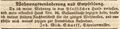 Zeitungsanzeige des Schreinermeisters Johann Michael Scharff, September 1842 <span class="smw-highlighter" data-type="8" data-state="inline" data-title="Hinweis" title="Lizenz: NoC-NC 1.0"><span class="smwtticon note"></span><span class="smwttcontent">Lizenz: NoC-NC 1.0</span></span>