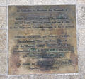 Gedenktafel vor dem Gebäude Maxstraße 5, 2016 <span class="smw-highlighter" data-type="8" data-state="inline" data-title="Hinweis" title="Urheber: Kamran SalimiLizenz: CC BY-SA 3.0"><span class="smwtticon note"></span><span class="smwttcontent">Urheber: <!--LINK'" 0:14--><br><br>Lizenz: CC BY-SA 3.0</span></span>