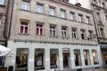 Gebäude <a class="mw-selflink selflink">Schwabacher Straße 2</a>, im EG befand sich von 1843-1988 die <!--LINK'" 0:15-->, März <!--LINK'" 0:16--> <span class="smw-highlighter" data-type="8" data-state="inline" data-title="Hinweis" title="Urheber: Norbert PietschLizenz: CC BY-SA 4.0"><span class="smwtticon note"></span><span class="smwttcontent">Urheber: Norbert Pietsch<br><br>Lizenz: CC BY-SA 4.0</span></span>
