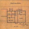Grundriss Parterre anlässlich Planeingabe 1900 <span class="smw-highlighter" data-type="8" data-state="inline" data-title="Hinweis" title="Urheber: Hans Scharff, BaumeisterLizenz: CC BY-SA 3.0"><span class="smwtticon note"></span><span class="smwttcontent">Urheber: Hans Scharff, Baumeister<br><br>Lizenz: CC BY-SA 3.0</span></span>
