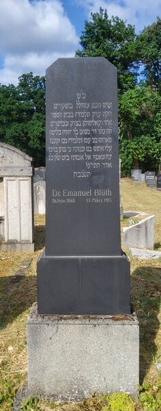 Datei:Emanuel Blüth Grab.jpg