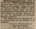 Zeitungsanzeige von Isabella Wertheimber, August 1846 <span class="smw-highlighter" data-type="8" data-state="inline" data-title="Hinweis" title="Lizenz: CC BY-SA 3.0"><span class="smwtticon note"></span><span class="smwttcontent">Lizenz: CC BY-SA 3.0</span></span>
