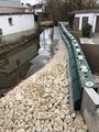 Neue Uferschutzbauten an der Abflussengstelle oberhalb der Regelsbacher Brücke, März 2019 <span class="smw-highlighter" data-type="8" data-state="inline" data-title="Hinweis" title="Urheber: AquilexLizenz: CC BY-SA 3.0"><span class="smwtticon note"></span><span class="smwttcontent">Urheber: Aquilex<br><br>Lizenz: CC BY-SA 3.0</span></span>