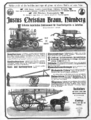 Anzeige in Festzeitung zum IX. Bayer. Feuerwehrtag in Fürth, August 1900 <span class="smw-highlighter" data-type="8" data-state="inline" data-title="Hinweis" title="Urheber: Justus Christian Braun, NürnbergLizenz: CC BY-SA 3.0"><span class="smwtticon note"></span><span class="smwttcontent">Urheber: Justus Christian Braun, Nürnberg<br><br>Lizenz: CC BY-SA 3.0</span></span>