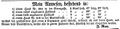 Zeitungsanzeige, das Isaak Rau sein Anwesen verkaufen will, April 1854 <span class="smw-highlighter" data-type="8" data-state="inline" data-title="Hinweis" title="Lizenz: NoC-NC 1.0"><span class="smwtticon note"></span><span class="smwttcontent">Lizenz: NoC-NC 1.0</span></span>