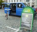 Carsharing Stand der Grünen, Sept. 2018 <span class="smw-highlighter" data-type="8" data-state="inline" data-title="Hinweis" title="Urheber: Benutzer:FMattSLizenz: copyright"><span class="smwtticon note"></span><span class="smwttcontent">Urheber: <!--LINK'" 2:93--><br><br>Lizenz: copyright</span></span>