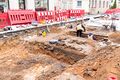 Archäologische Ausgrabungsarbeiten in Würzburg Straße in Burgfarrnbach, Dez. 2023 <span class="smw-highlighter" data-type="8" data-state="inline" data-title="Hinweis" title="Urheber: Kamran SalimiLizenz: CC BY-SA 3.0"><span class="smwtticon note"></span><span class="smwttcontent">Urheber: <!--LINK'" 0:102--><br><br>Lizenz: CC BY-SA 3.0</span></span>
