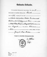 Geburtsurkunde Josef Max Midas.png