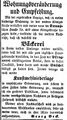 Zeitungsanzeige des Bäckers Georg Beck, August 1855 <span class="smw-highlighter" data-type="8" data-state="inline" data-title="Hinweis" title="Lizenz: NoC-NC 1.0"><span class="smwtticon note"></span><span class="smwttcontent">Lizenz: NoC-NC 1.0</span></span>