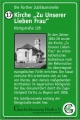 Tafel 17 - Kirche Zu unserer lieben Frau