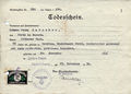 Totenschein für Georg Harscher, 1936 <span class="smw-highlighter" data-type="8" data-state="inline" data-title="Hinweis" title="Urheber: Stadt FürthLizenz: CC BY-SA 3.0"><span class="smwtticon note"></span><span class="smwttcontent">Urheber: <!--LINK'" 0:24--><br><br>Lizenz: CC BY-SA 3.0</span></span>