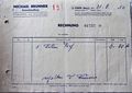Rechnung der Firma Michael Brunner Futtermittel und Kunstdünger 1952 <!--LINK'" 0:73--> <span class="smw-highlighter" data-type="8" data-state="inline" data-title="Hinweis" title="Urheber: Michael BrunnerLizenz: CC BY-SA 3.0"><span class="smwtticon note"></span><span class="smwttcontent">Urheber: <!--LINK'" 0:74--><br><br>Lizenz: CC BY-SA 3.0</span></span>