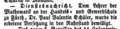 Nachricht über die Versetzung in den Ruhestand, Juni 1851 <span class="smw-highlighter" data-type="8" data-state="inline" data-title="Hinweis" title="Lizenz: NoC-NC 1.0"><span class="smwtticon note"></span><span class="smwttcontent">Lizenz: NoC-NC 1.0</span></span>