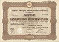 Aktie DETAG AG aus Fürth, Okt. 1938 <span class="smw-highlighter" data-type="8" data-state="inline" data-title="Hinweis" title="Urheber: DETAGLizenz: CC BY-SA 3.0"><span class="smwtticon note"></span><span class="smwttcontent">Urheber: <!--LINK'" 0:16--><br><br>Lizenz: CC BY-SA 3.0</span></span>