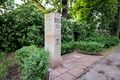 Frisch renovierter Gedenkstein in der Ronwaldsiedlung, Juni 2023 <span class="smw-highlighter" data-type="8" data-state="inline" data-title="Hinweis" title="Urheber: Kamran SalimiLizenz: CC BY-SA 3.0"><span class="smwtticon note"></span><span class="smwttcontent">Urheber: <!--LINK'" 0:9--><br><br>Lizenz: CC BY-SA 3.0</span></span>