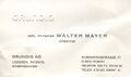 Grundig Visitenkarte Walter Mayer ca. 1985 <span class="smw-highlighter" data-type="8" data-state="inline" data-title="Hinweis" title="Urheber: Alexander MayerLizenz: CC BY-SA 3.0"><span class="smwtticon note"></span><span class="smwttcontent">Urheber: <!--LINK'" 0:153--><br>Lizenz: CC BY-SA 3.0</span></span>
