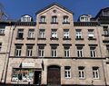 Straßenfassade der Mathildenstraße 10 im Mai 2025 <span class="smw-highlighter" data-type="8" data-state="inline" data-title="Hinweis" title="Urheber: Anja WiegelLizenz: CC BY-SA 4.0"><span class="smwtticon note"></span><span class="smwttcontent">Urheber: <!--LINK'" 0:5--><br><br><br>Lizenz: CC BY-SA 4.0</span></span>
