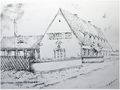 Das ehemalige HJ-Heim in Stadeln (1942) in der heutigen <a class="mw-selflink selflink">Herboldshofer Straße</a>, abgerissen für das ... <span class="smw-highlighter" data-type="8" data-state="inline" data-title="Hinweis" title="Das ehemalige HJ-Heim in Stadeln (1942) in der heutigen Herboldshofer Straße, abgerissen für das CVJM-Heim – Gemälde von Rudolf HofmannUrheber: Rudolf HofmannLizenz: CC BY-SA 3.0"><span class="smwtticon note"></span><span class="smwttcontent">Das ehemalige HJ-Heim in Stadeln (1942) in der heutigen <a class="mw-selflink selflink">Herboldshofer Straße</a>, abgerissen für das CVJM-Heim – Gemälde von Rudolf Hofmann<br>Urheber: <!--LINK'" 0:250--><br>Lizenz: CC BY-SA 3.0</span></span>