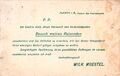 Ansichtskarte mit Besuchsanzeige der Spiegel- und Spiegelglasfabrik Wilhlem Moestel, gel. 1909 <span class="smw-highlighter" data-type="8" data-state="inline" data-title="Hinweis" title="Urheber: unbekanntLizenz: CC BY-SA 3.0"><span class="smwtticon note"></span><span class="smwttcontent">Urheber: unbekannt<br><br>Lizenz: CC BY-SA 3.0</span></span>