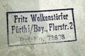 Stempel auf einer Fotorückseite, vermutlich aus dem Jahr 1938 <span class="smw-highlighter" data-type="8" data-state="inline" data-title="Hinweis" title="Urheber: Fritz WolkenstörferLizenz: CC BY-SA 3.0"><span class="smwtticon note"></span><span class="smwttcontent">Urheber: <!--LINK'" 0:36--><br><br>Lizenz: CC BY-SA 3.0</span></span>