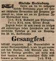 Zeitungsanzeige der Wirtsleute Röß im <!--LINK'" 0:36--> bzgl. ihrer Verehelichung, August 1846 <span class="smw-highlighter" data-type="8" data-state="inline" data-title="Hinweis" title="Lizenz: Out of copyright - non commercial re-use"><span class="smwtticon note"></span><span class="smwttcontent">Lizenz: Out of copyright - non commercial re-use</span></span>