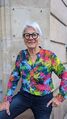 Ingrid Meier vor dem FürthWiki-Laden, Sept. 2025 <span class="smw-highlighter" data-type="8" data-state="inline" data-title="Hinweis" title="Urheber: Brigitte StenzhornLizenz: CC BY-SA 4.0"><span class="smwtticon note"></span><span class="smwttcontent">Urheber: <!--LINK'" 0:6--><br><br>Lizenz: CC BY-SA 4.0</span></span>