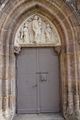 West Portal der <a class="mw-selflink selflink">Kirche St. Michael</a> im März 2020 <span class="smw-highlighter" data-type="8" data-state="inline" data-title="Hinweis" title="Urheber: Norbert PietschLizenz: CC BY-SA 3.0"><span class="smwtticon note"></span><span class="smwttcontent">Urheber: Norbert Pietsch<br><br>Lizenz: CC BY-SA 3.0</span></span>