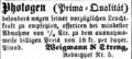Zeitungsanzeige "Weigmann & Streng", Oktober 1863 <span class="smw-highlighter" data-type="8" data-state="inline" data-title="Hinweis" title="Lizenz: NoC-NC 1.0"><span class="smwtticon note"></span><span class="smwttcontent">Lizenz: NoC-NC 1.0</span></span>