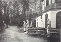 Stadtpark-Restaurant, Terrasse mit den Allegorien der vier Jahreszeiten, Aufnahme um 1907 <span class="smw-highlighter" data-type="8" data-state="inline" data-title="Hinweis" title="Urheber: L. Kriegbaum, NürnbergLizenz: CC BY-SA 3.0"><span class="smwtticon note"></span><span class="smwttcontent">Urheber: L. Kriegbaum, Nürnberg<br><br><br>Lizenz: CC BY-SA 3.0</span></span>
