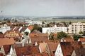 Blick vom Kirchenturm St. Johannis in Burgfarrnbach nach Nord-Westen, 1991 <span class="smw-highlighter" data-type="8" data-state="inline" data-title="Hinweis" title="Urheber: unbekanntLizenz: CC BY-SA 3.0"><span class="smwtticon note"></span><span class="smwttcontent">Urheber: unbekannt<br><br>Lizenz: CC BY-SA 3.0</span></span>