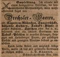 Werbeannonce des Drechslers <!--LINK'" 0:37-->, Dezember 1844 <span class="smw-highlighter" data-type="8" data-state="inline" data-title="Hinweis" title="Lizenz: NoC-NC 1.0"><span class="smwtticon note"></span><span class="smwttcontent">Lizenz: NoC-NC 1.0</span></span>