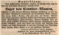 Zeitungsanzeige des Conditors <!--LINK'" 0:29-->, März 1840 <span class="smw-highlighter" data-type="8" data-state="inline" data-title="Hinweis" title="Lizenz: NoC-NC 1.0"><span class="smwtticon note"></span><span class="smwttcontent">Lizenz: NoC-NC 1.0</span></span>